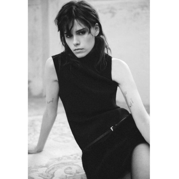 Zara DRESS WITH FAUX FUR BELT - Picture 2 of 10